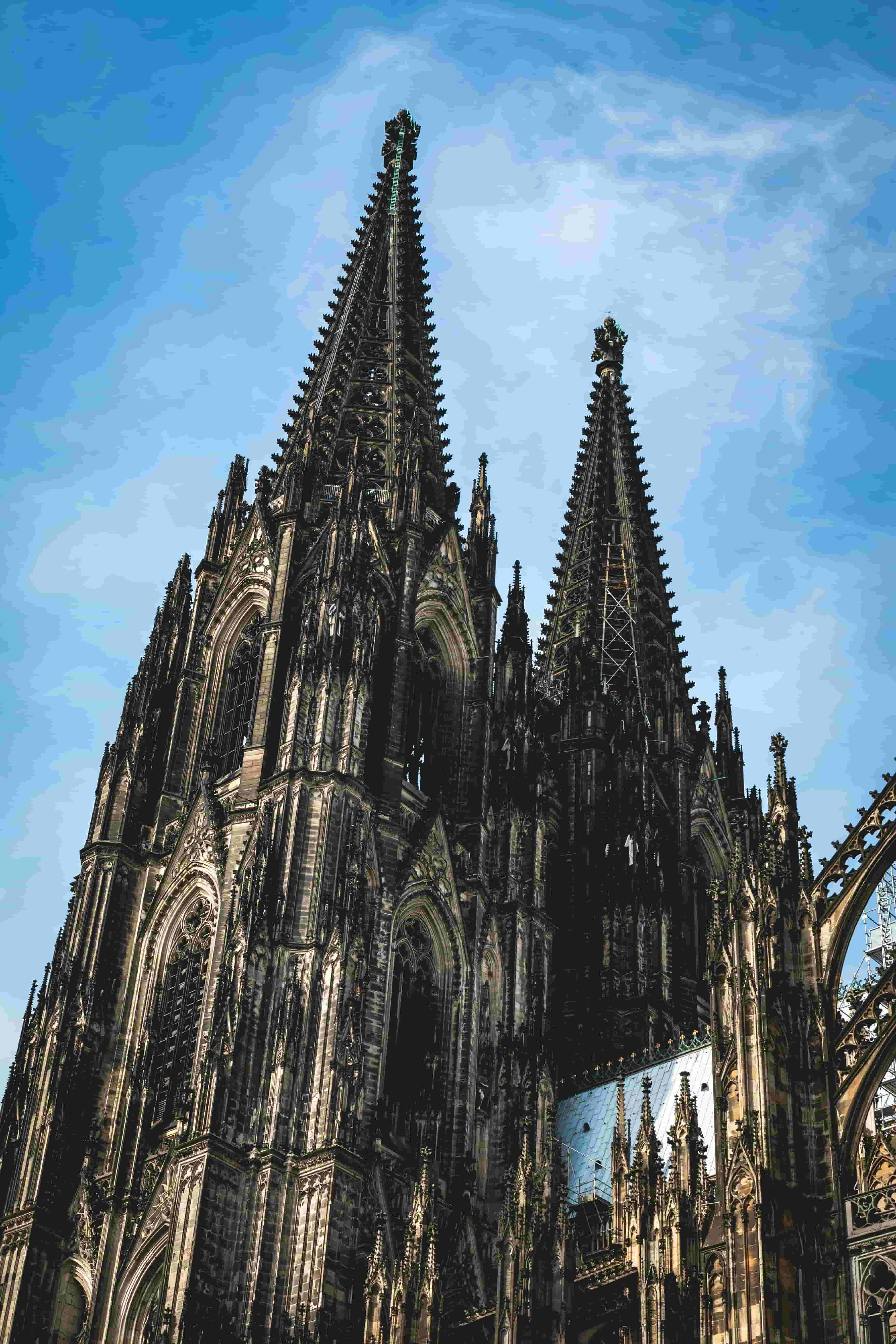 A gothic architectural interior